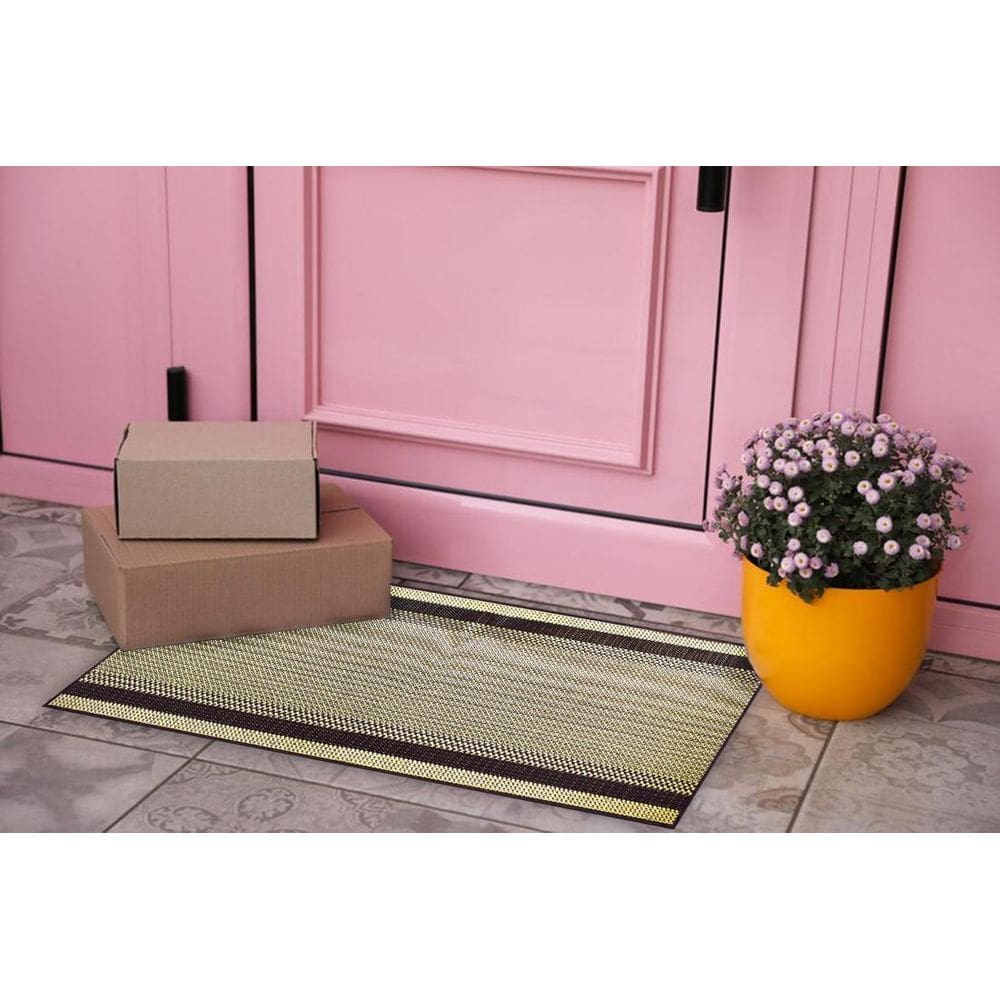 Tapete Capacho Passadeira Sisal Antiderrapante 0,66X1,00 Ps-