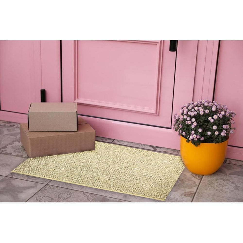 Tapete Capacho Passadeira Sisal Antiderrapante 0,66X1,00 Ps-