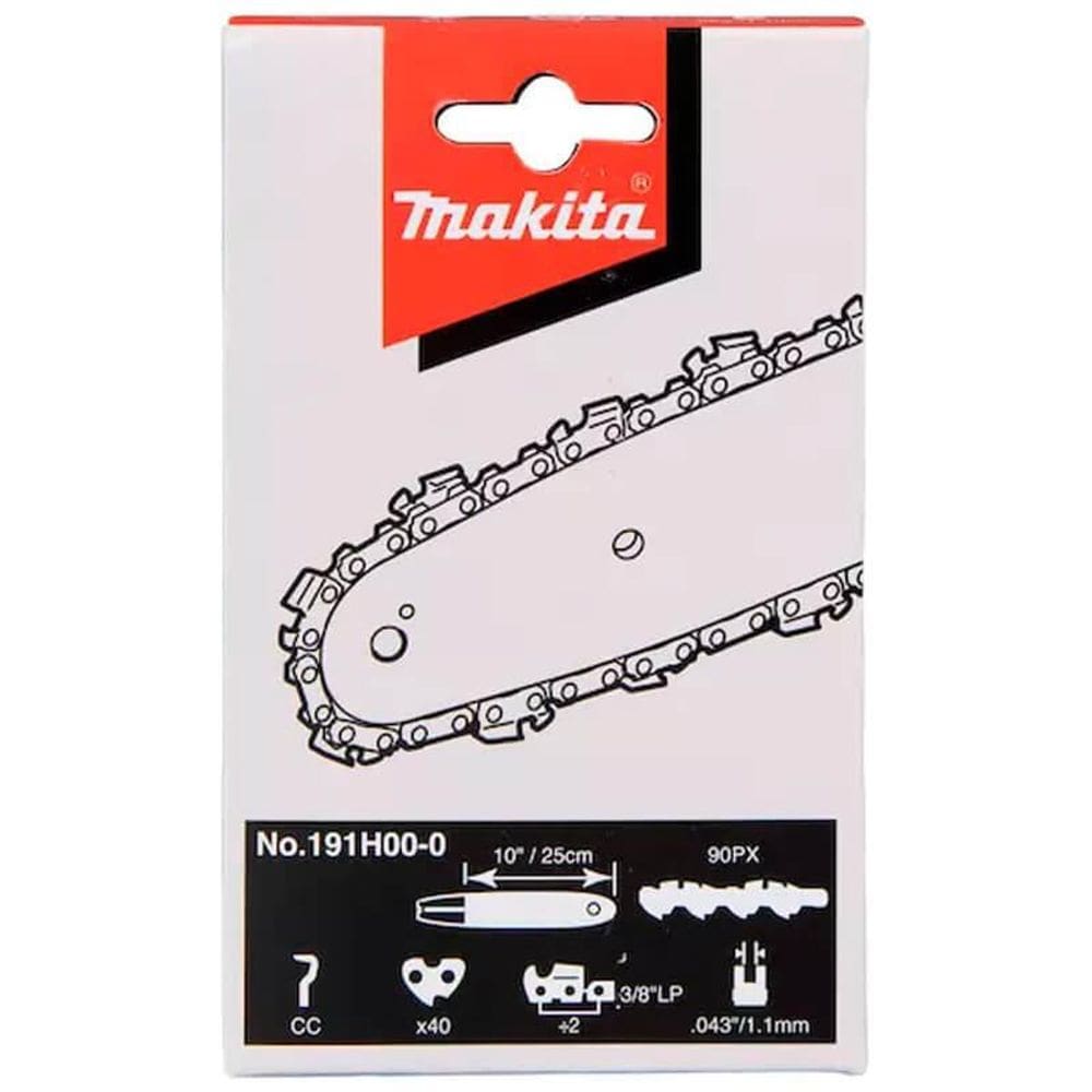 Corrente De Serra 25Cm Motosserra Duc254 Makita 191H00-0
