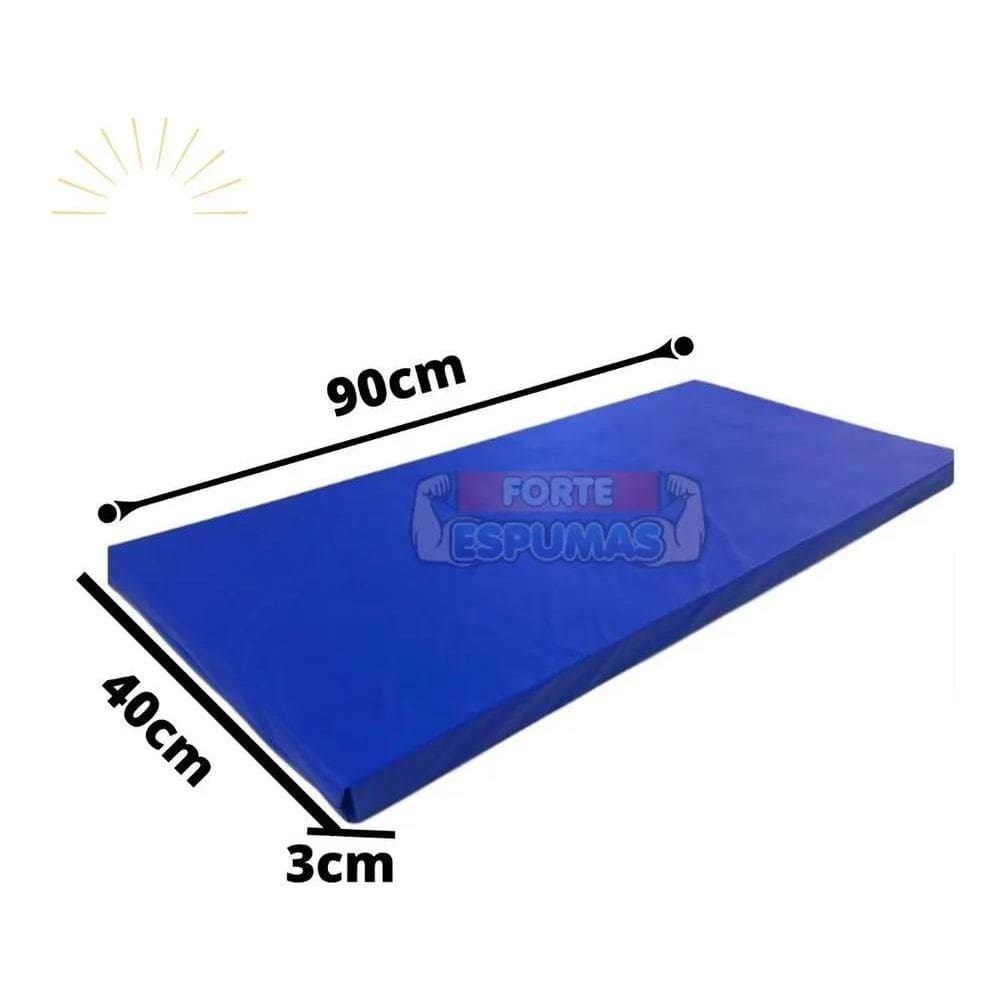 Colchonete 98 X 50 X 3 Academia Yoga Ginastica Cor Colchonet