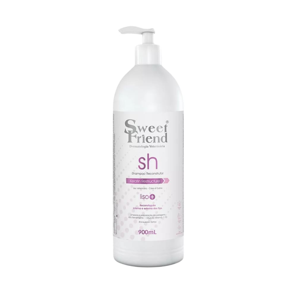 Shampoo Reconstrutor Keratin Restructure Liso+ 900 Ml
