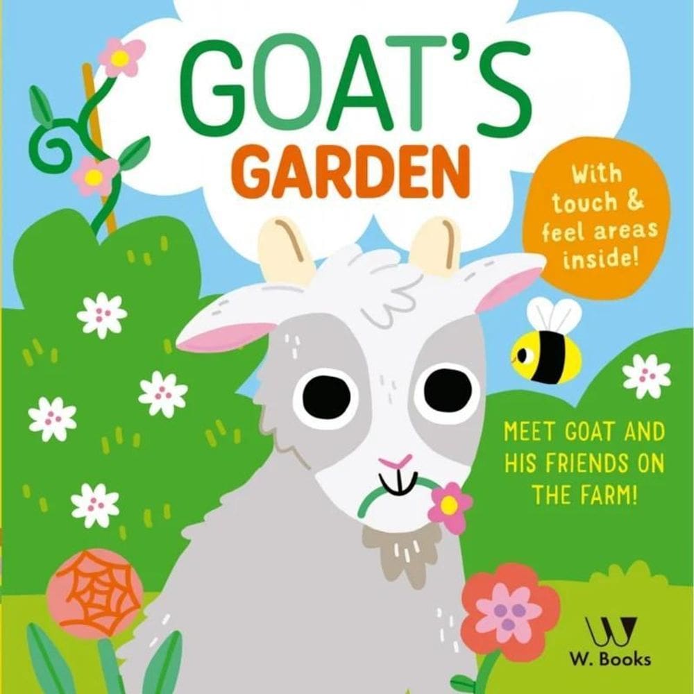 Livro Cartonado - Goat`S Garden - Em Inglês - W. Books