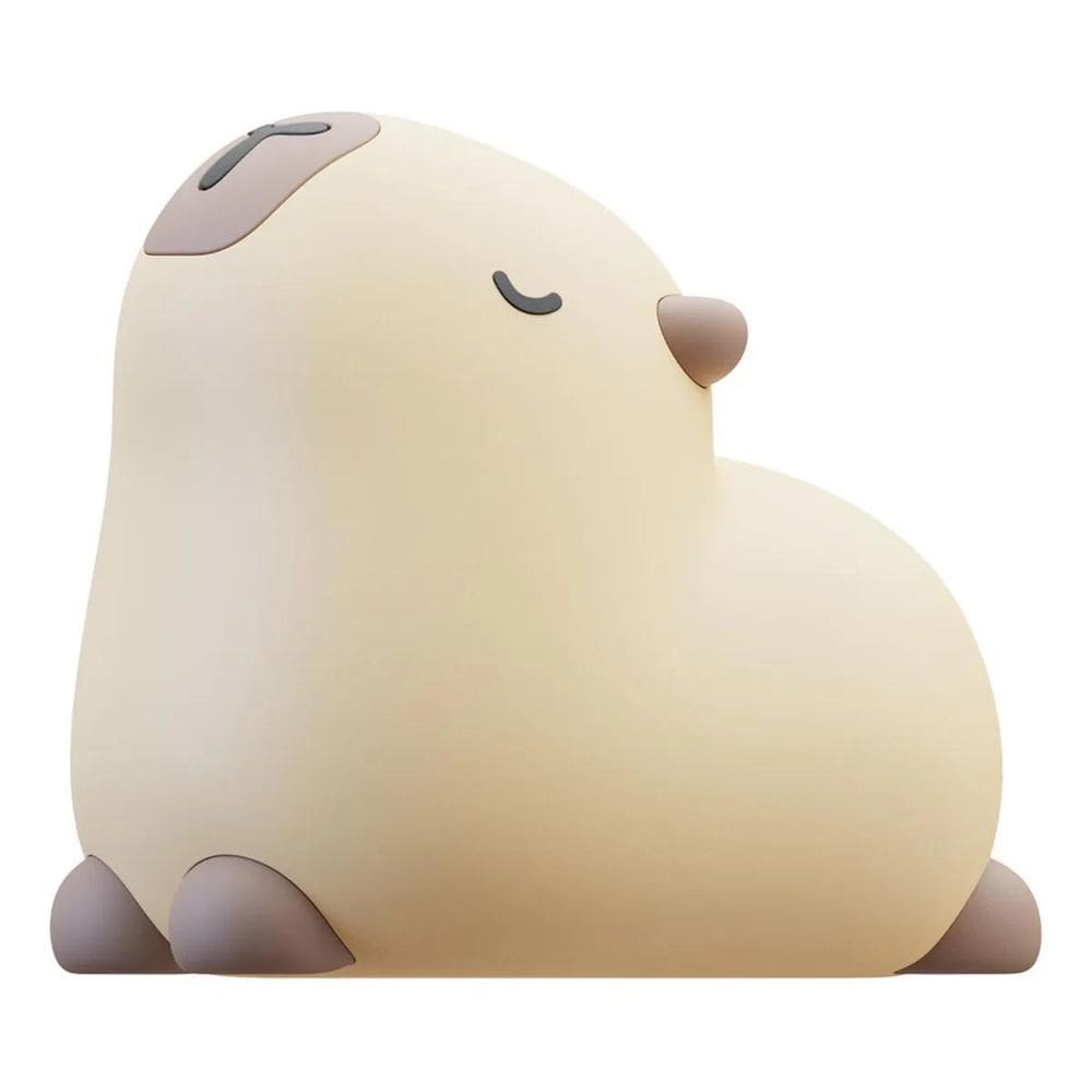 Luminaria Da Capivara Led Abajur Noturna Recarregavel Touch