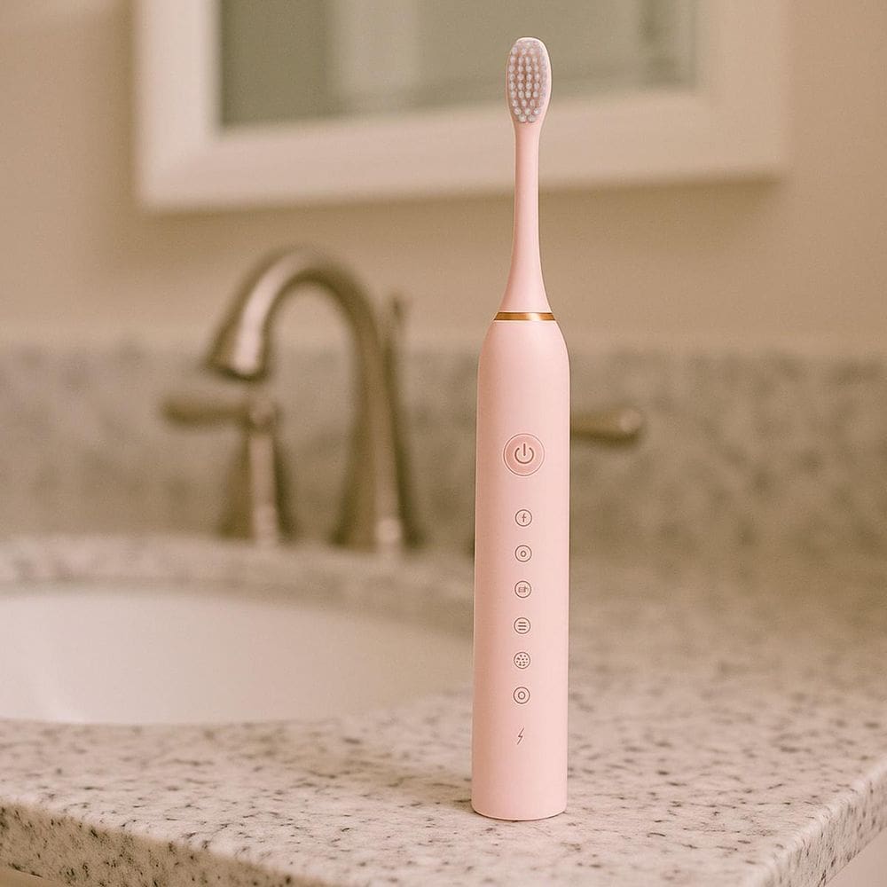 Escova Infantil De Dente Elétrica Multiuso Recarregável