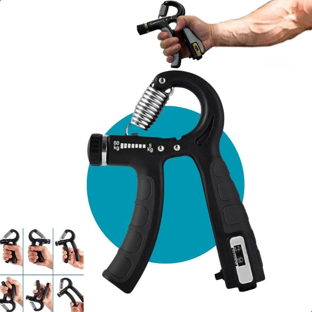 Hand Grip Contador E Mola Ajustável - Entrega Rápida Premium
