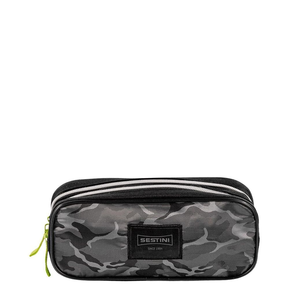 Estojo Sestini 2 Comp Camuflado Colorido Único