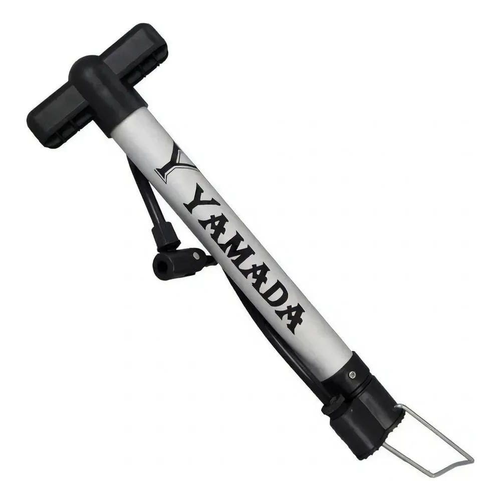 Bomba Pneu Bicicleta Yamada 30Cm Aço Bico Fino E Grosso
