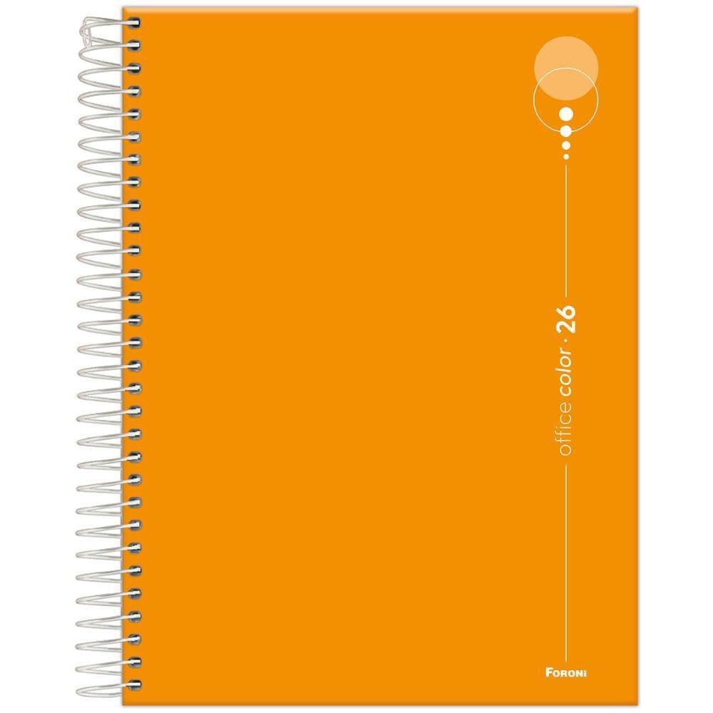 Agenda Diária 2026 Esp 177X240Mm Office Color Laranja Foroni