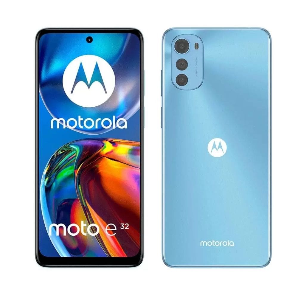Usado: Motorola E32 64 GB Azul - Excelente