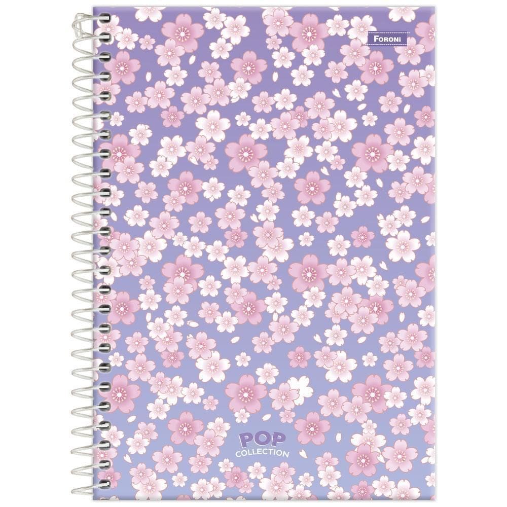Caderno 1/4 80Fls Esp 140X202Mm Pop Collection Sakura Foroni