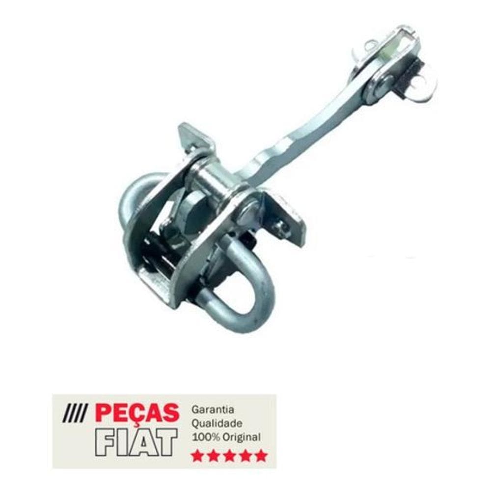 Limitador Da Porta Idea Palio Siena Com Chapa Novo 51803055