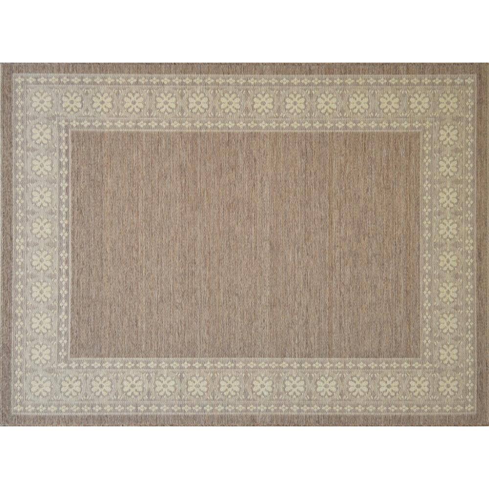 Tapete Quadrado Natural Look Fiore A 215X215 Cm