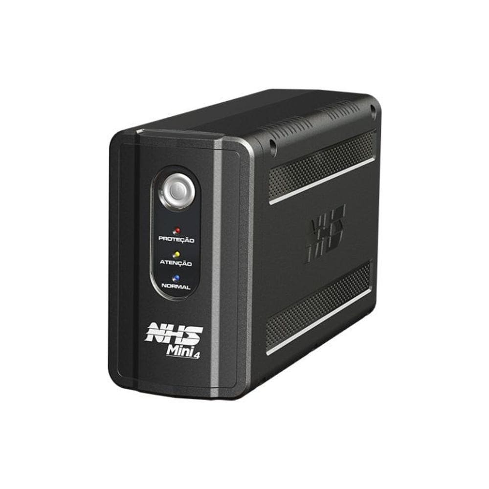 Nobreak Nhs Mini 4 600Va 7Ah Entrada Biv Saída 115V - Preto