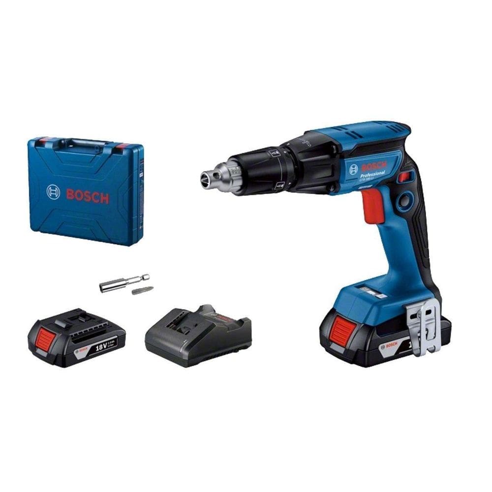 Parafusadeira Bosch P/Drywall C/2Bat 18V 2Ah+Maleta Gtb