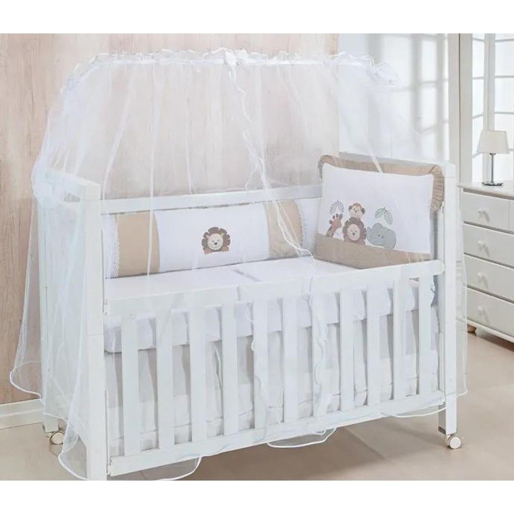 Mosquiteiro Berço Tela Mosquiteira Cortinado Rede Véu Bebê C