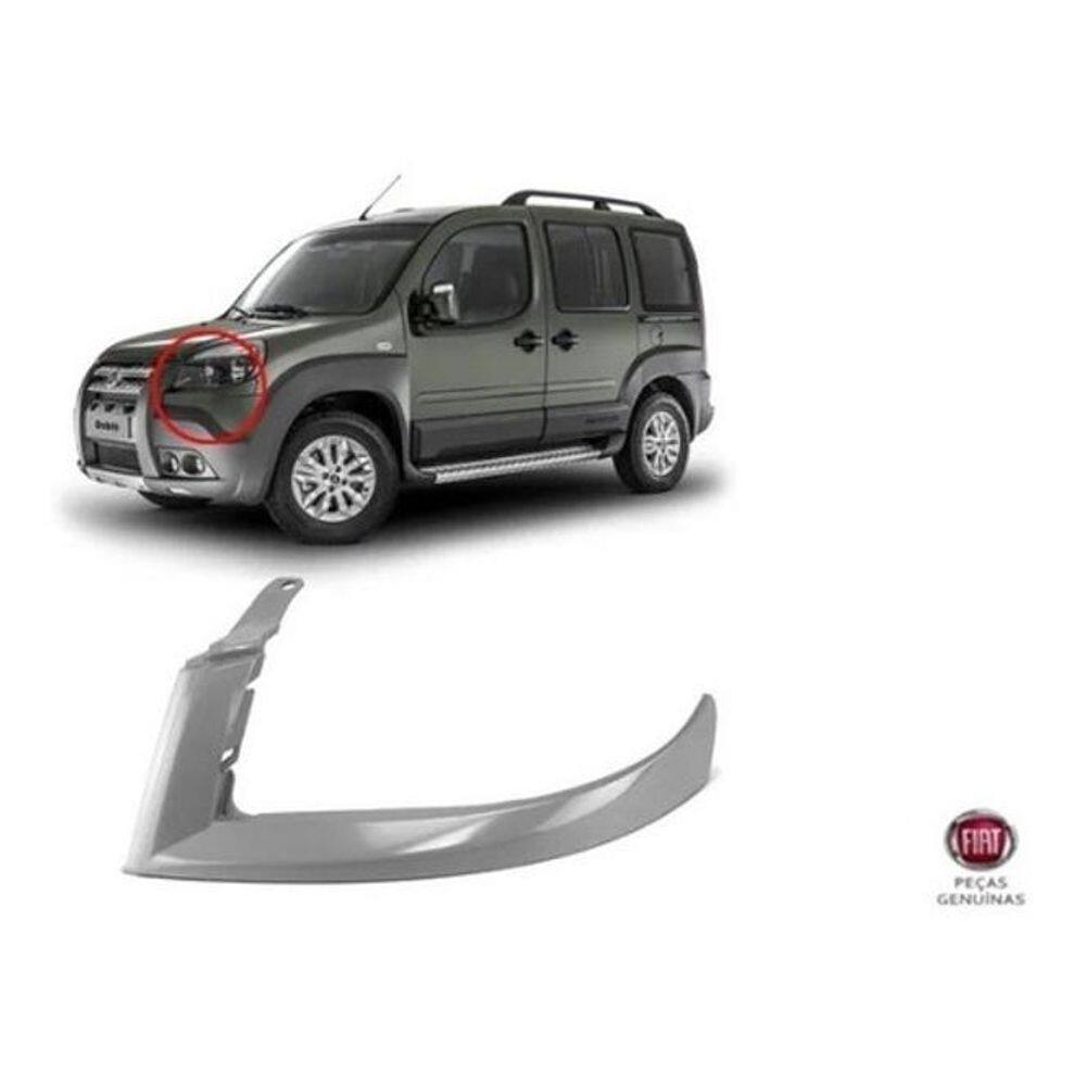 Moldura Acabamento Friso Farol Esquerdo Doblo Adventure 2013