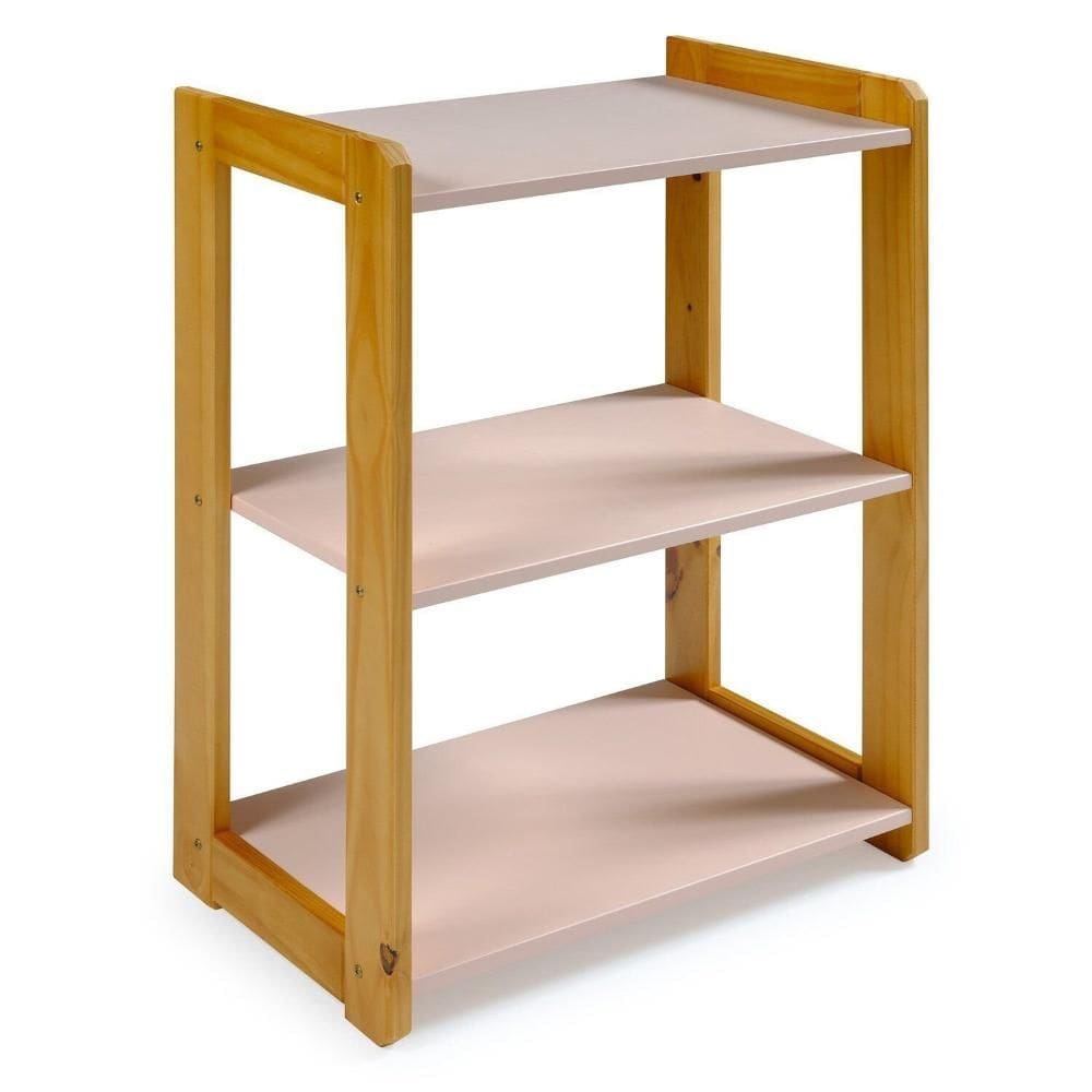 Estante para Livros 75cm x 54cm Infantil Rosa