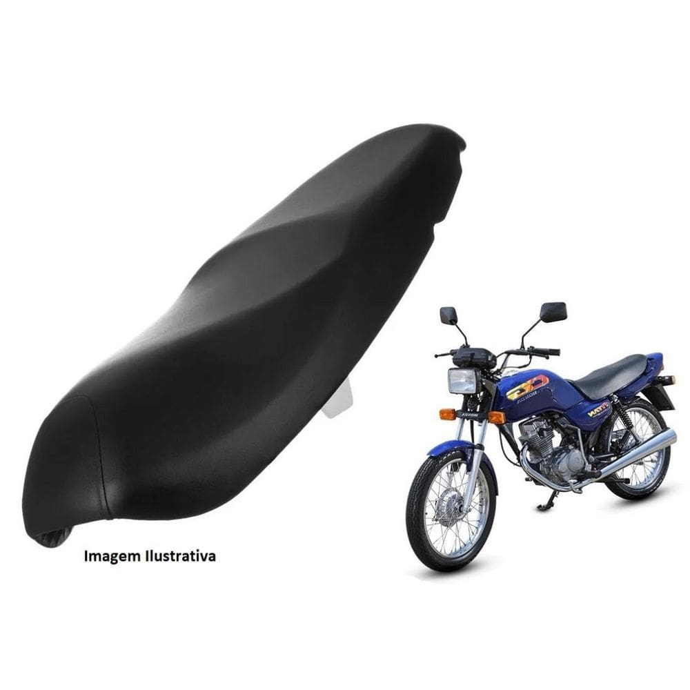 Banco Assento Sela Preto Honda Cg Titan 125 De 1994 Ate 1999