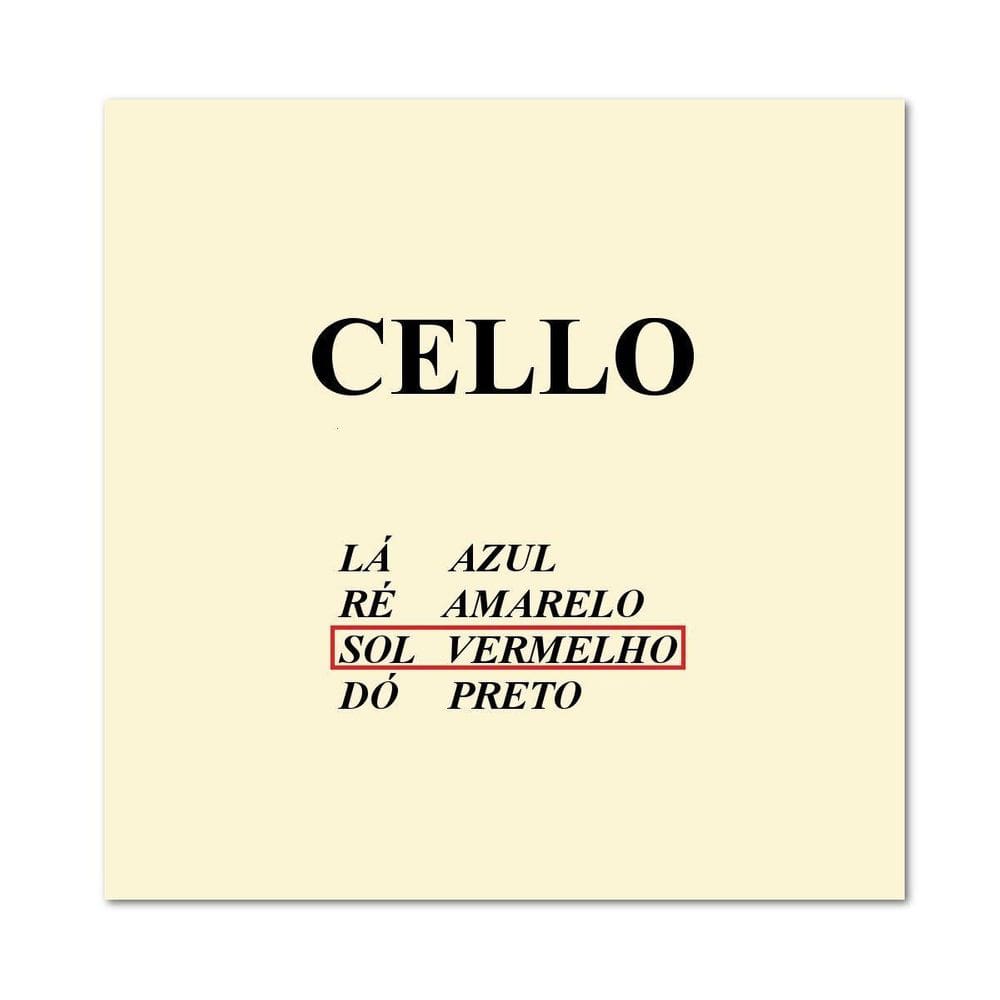 Corda Avulsa M Calixto Cello Sol Aço