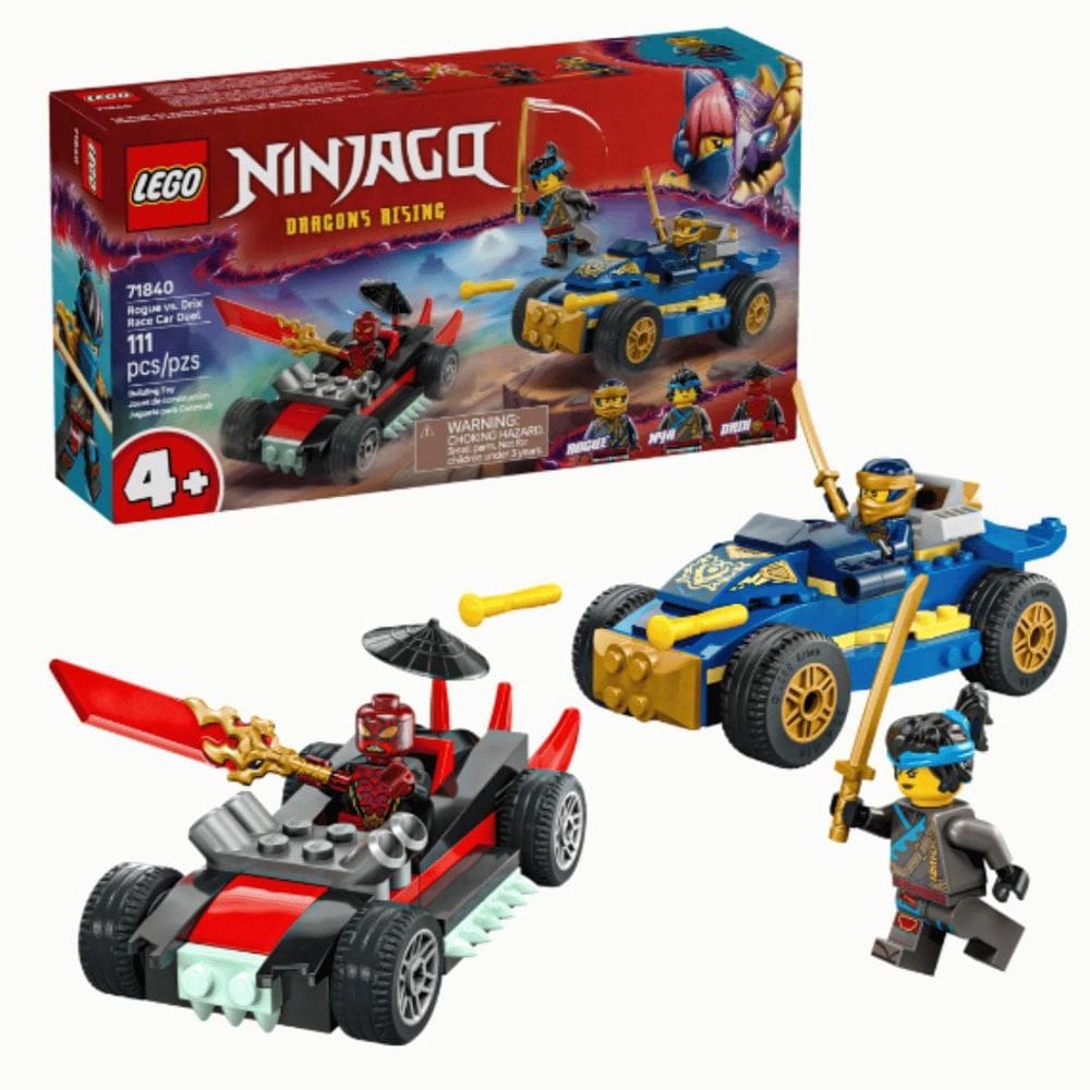 Lego Ninjago Duelo De Carros De Corrida 111 Peças 4+ 71840