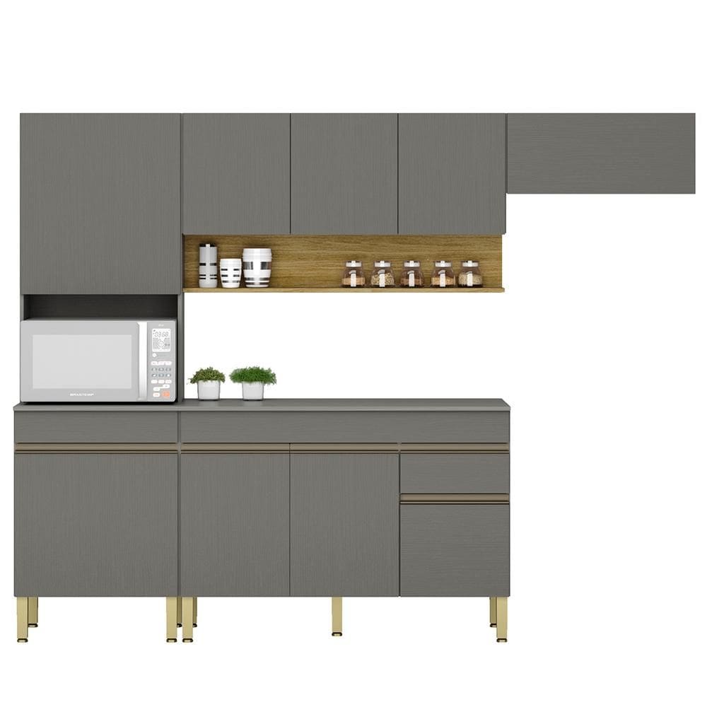 Cozinha Modulada 4 Pecas Balcao Com Tampo Line KTP