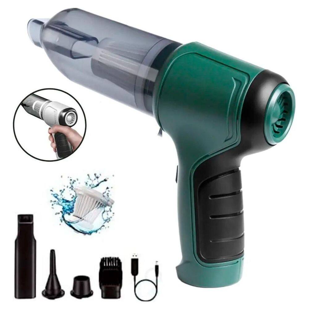 Mini Aspirador Recarregável Poeira Portátil Para Carros