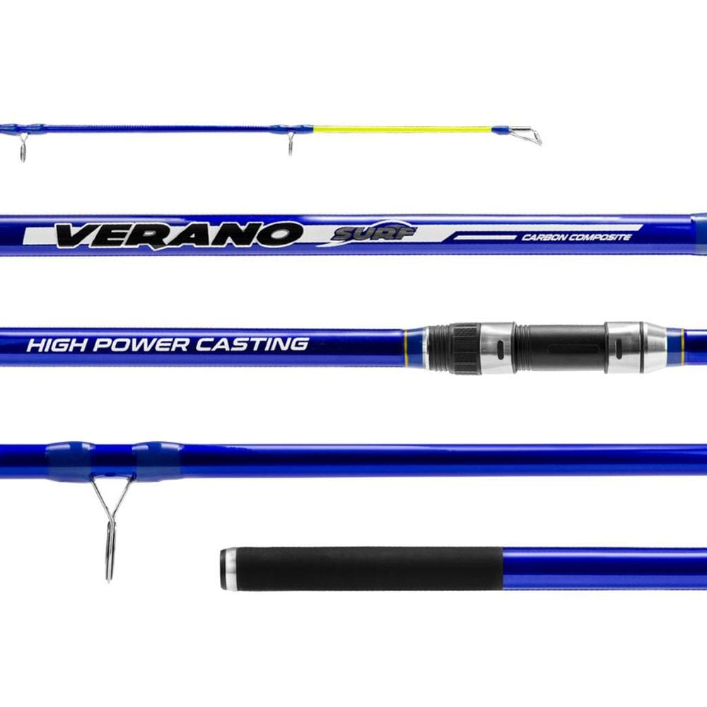 Vara Marine Sports Verano Surf VS-4203 3 Partes 4,20M Molinete Carbono Composto