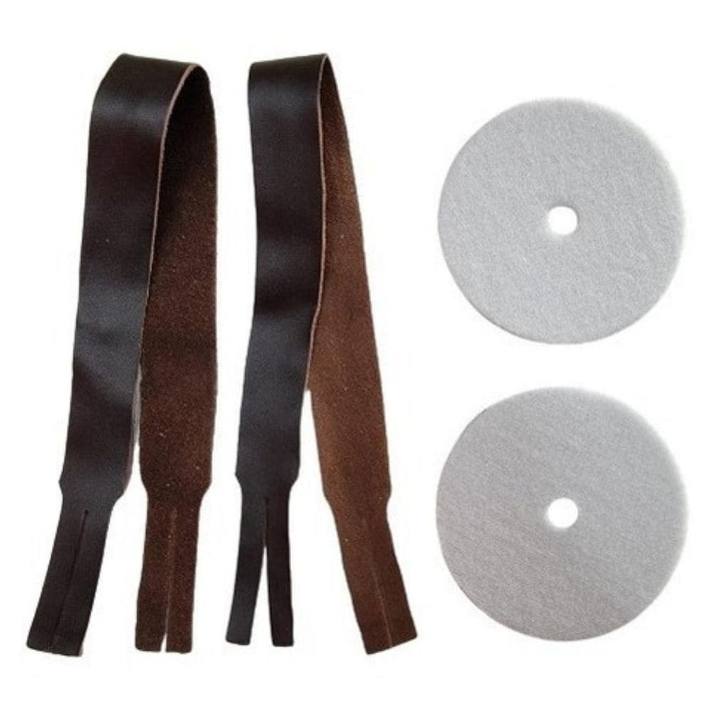 Correia Alça com Feltro para Prato de Fanfarra Marcial Par