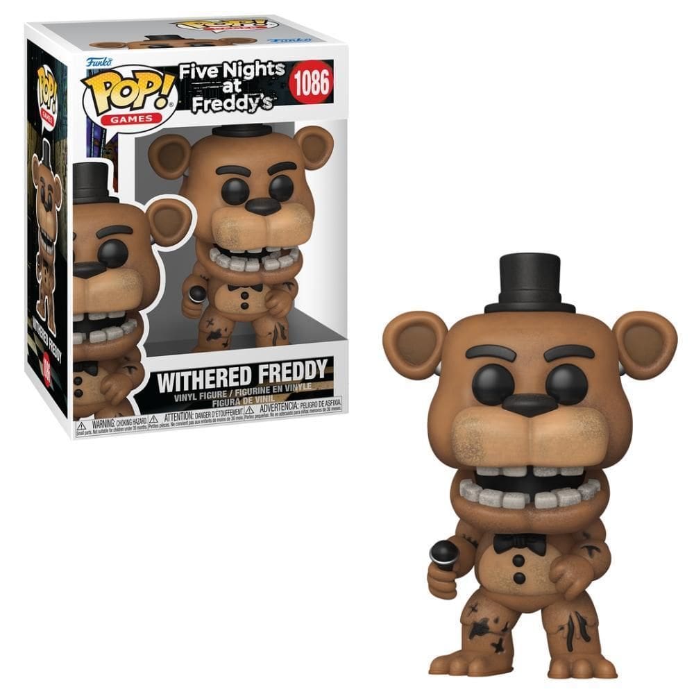 Boneco Funko Pop Five Nights At Freddy`S - Withered Freddy