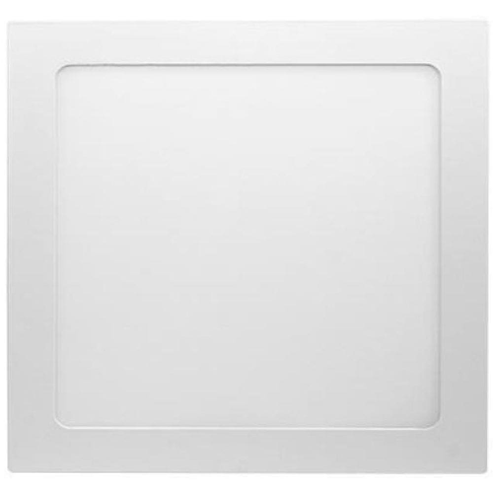 Painel Led Plafon Quadrado Embutir 24W 3000K Taschibra