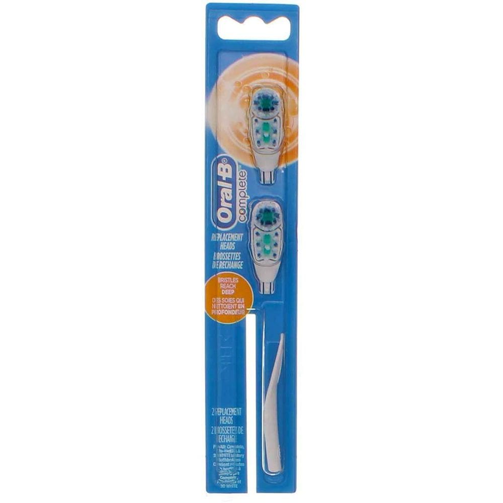 Oral B Complete Refil Cabeças P/Escovas Alimentada C/Bateria