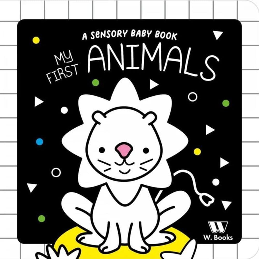 Livro Cartonado My First Animals - Em Inglês - W. Books