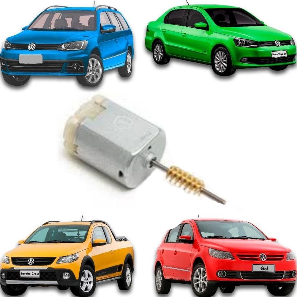 Motor Da Fechadura Trava Elétrica Gol Voyage Saveiro G5 G6