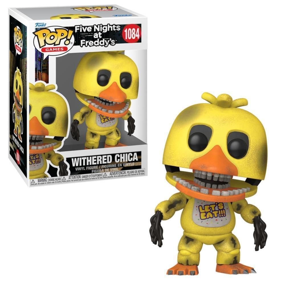 Boneco Funko Pop Five Nights At Freddy`S - Withered Chica