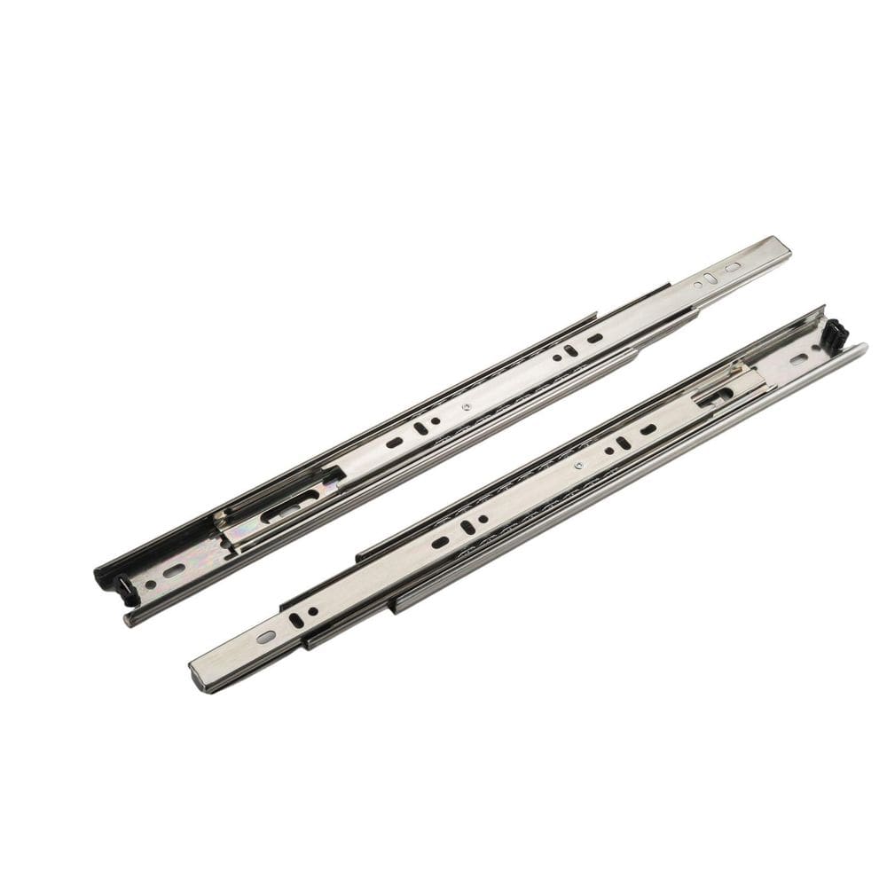 Par De Corrediça Telescópica Light 25Kg 35X250Mm Metalnox