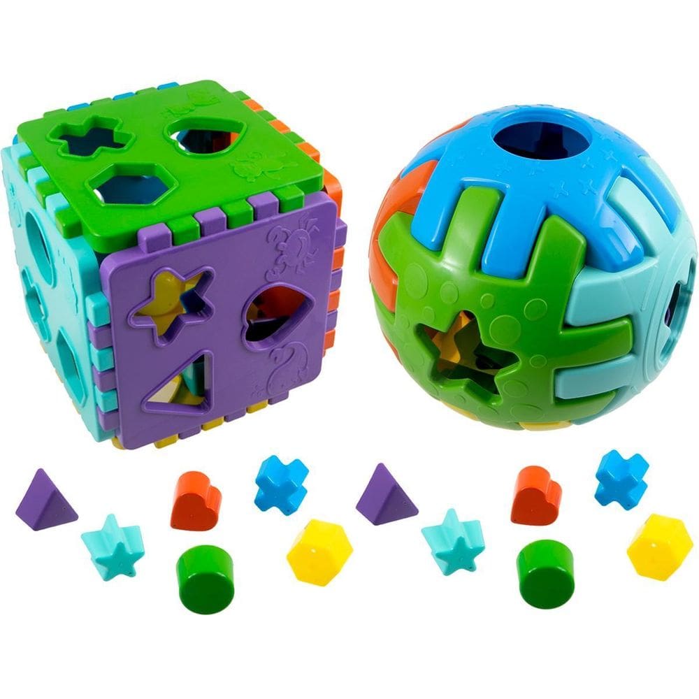 Kit De Brinquedos Para Bebê De 1 Ano Didático E Educativo