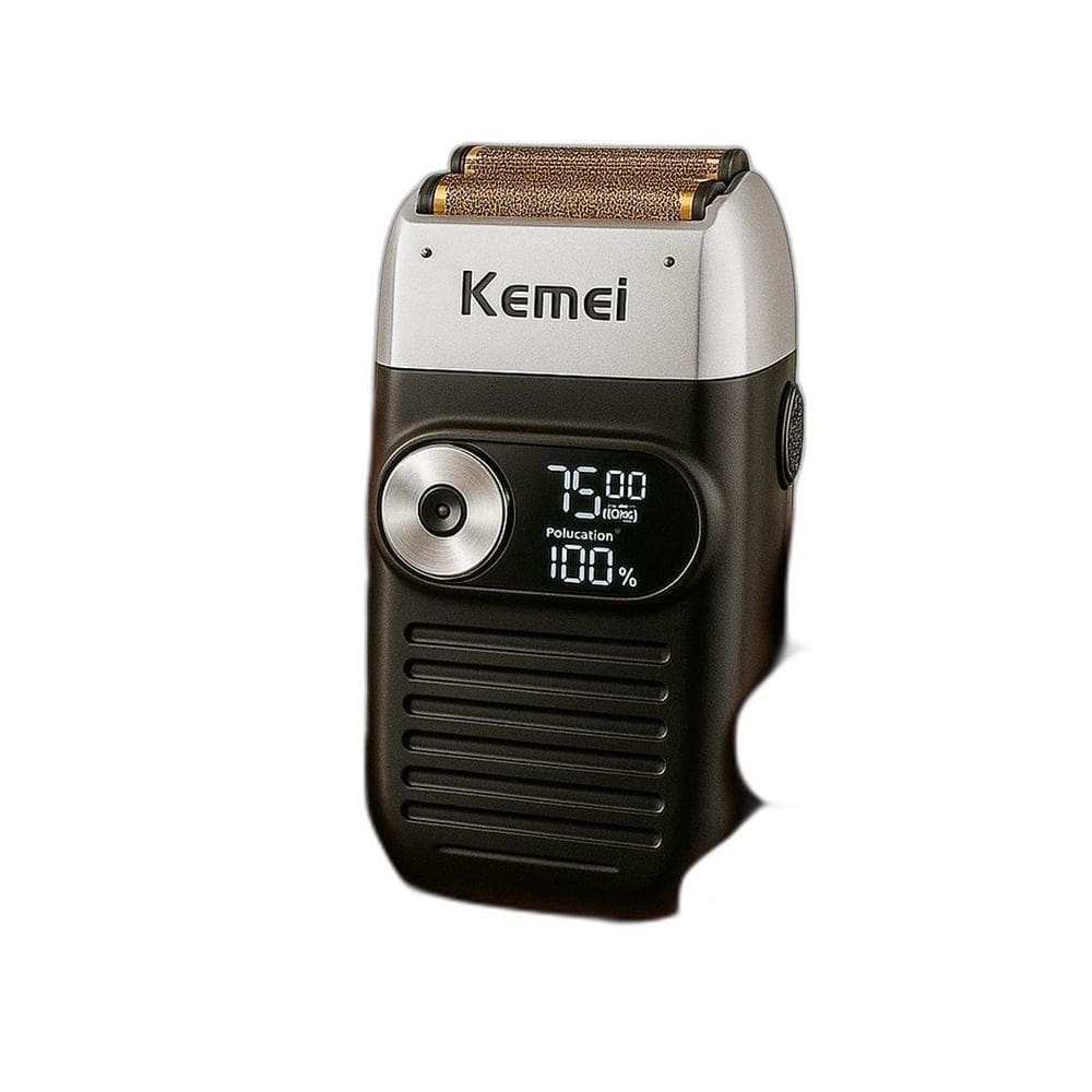 Barbeador Kemei Elétrico Portátil Corte Perfeito