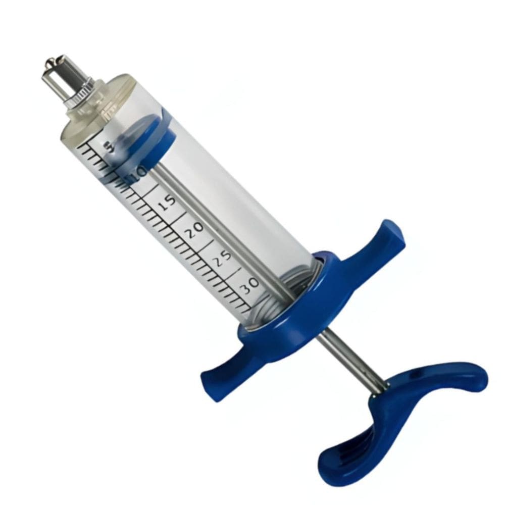 Kit Alimenta Passáros Filhotes 30Ml Azul 4 Ponteiras