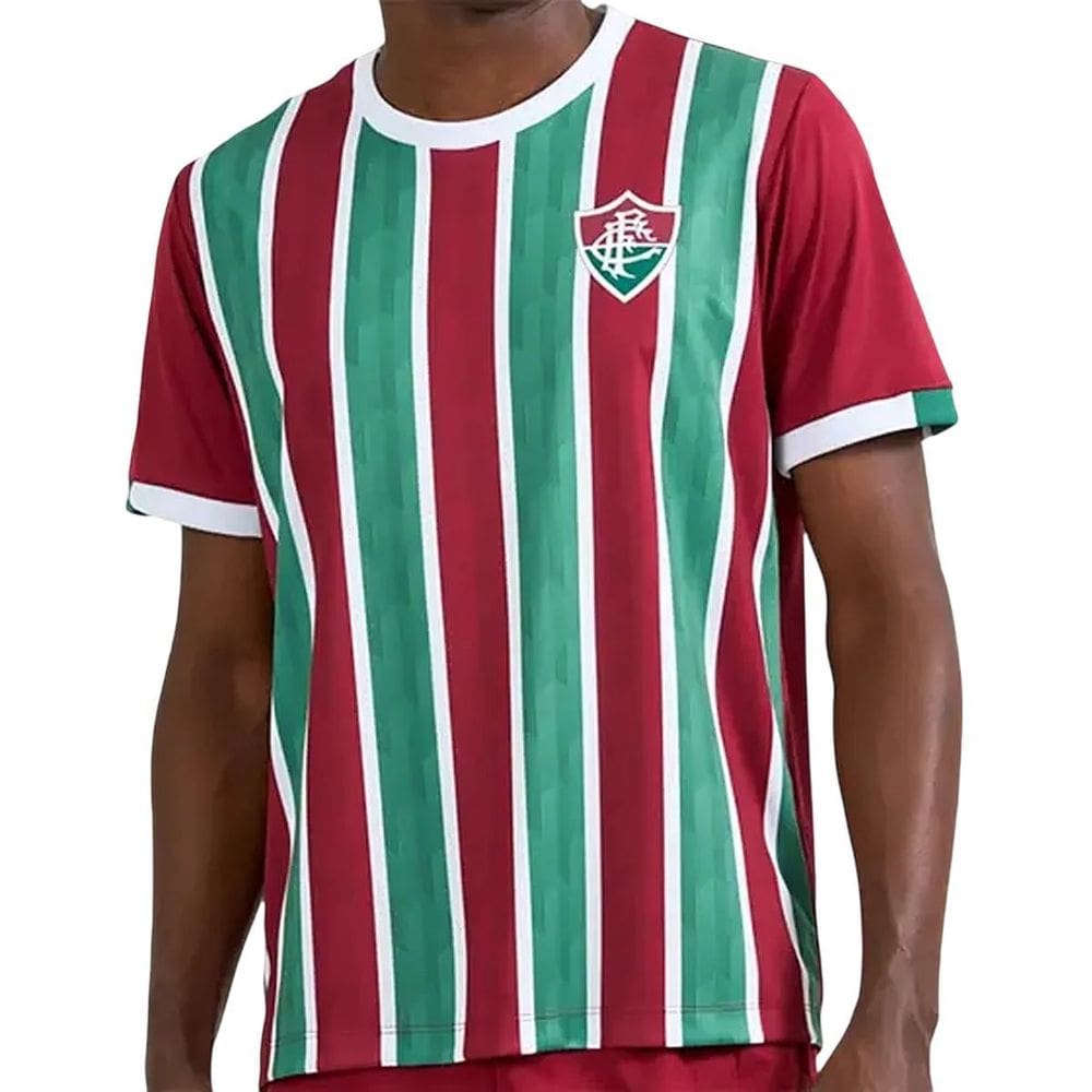 Camiseta Braziline M/C Fluminense Tratado Masc 00300734210