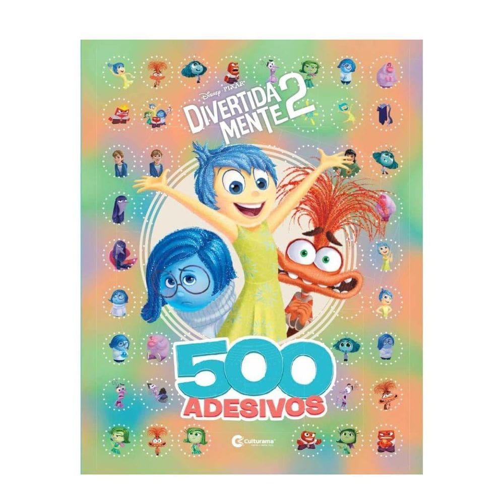 500 Adesivos Divertidamente 2