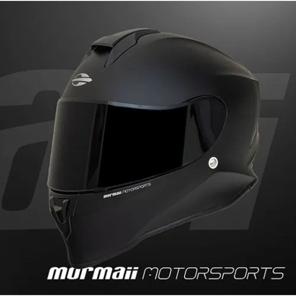 Capacete Mormaii Novo M1 Origin Preto Fosco