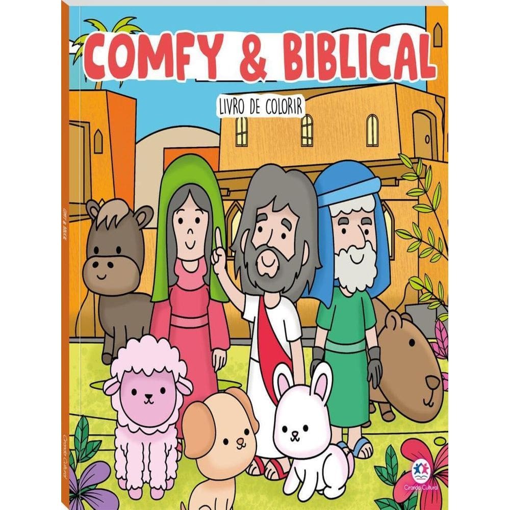 Comfy Cozy Books Comfy Biblical Para Colorir