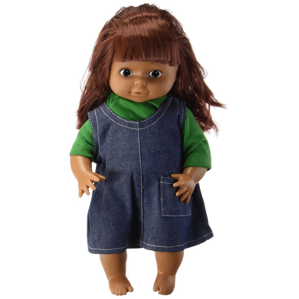 Boneca, brinquedos construtivos, menina latina étnica de 13 polegadas