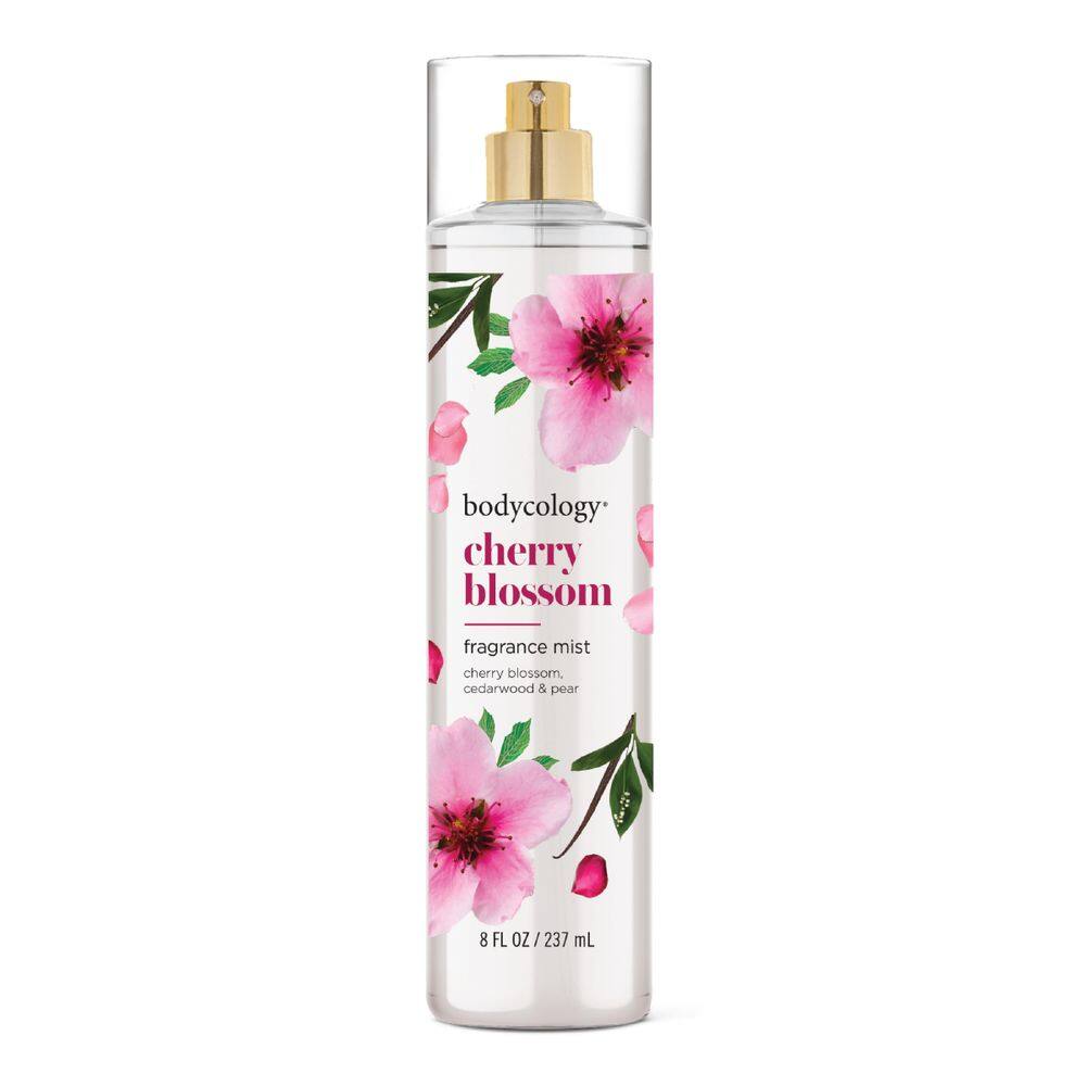 Perfume Body Mist Bodycology Flor de cerejeira de longa duração 240 ml