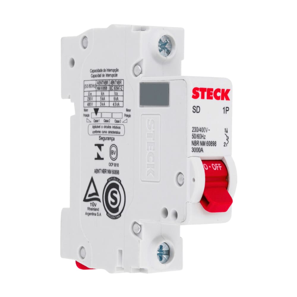 Disjuntor Unip C63a - Steck