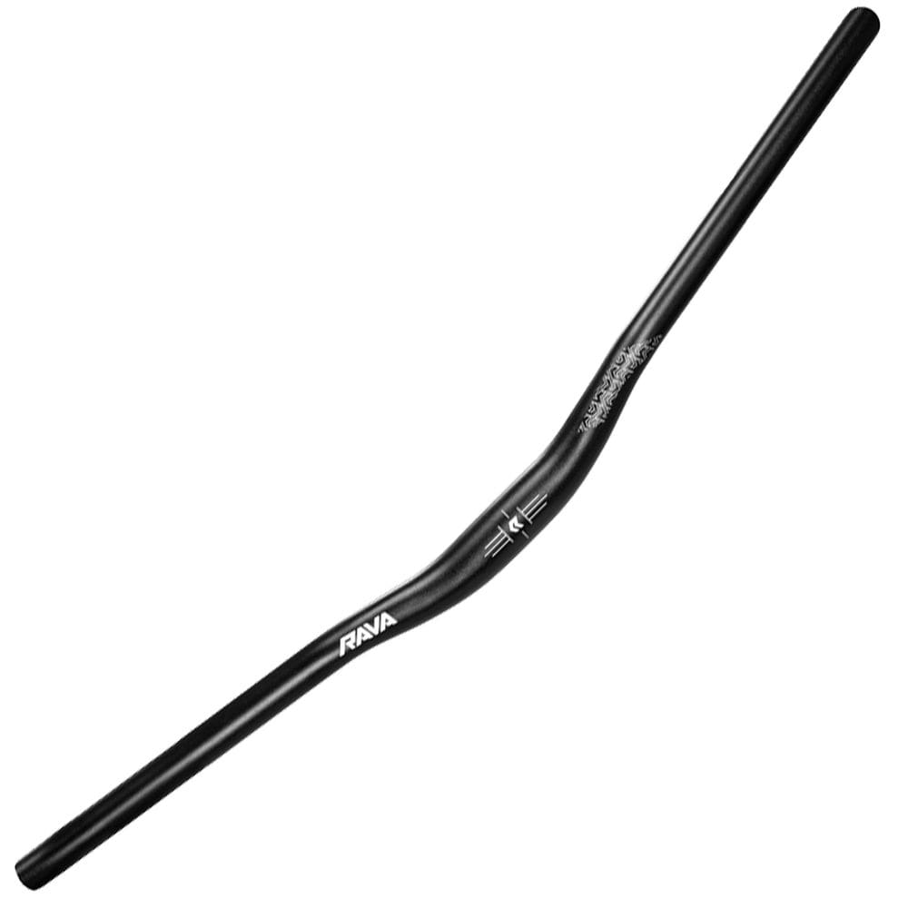 Guidão Alto Curvo Rise Bar 20mm 31.8x730mm Backsweep 9° Bike Mtb Rava