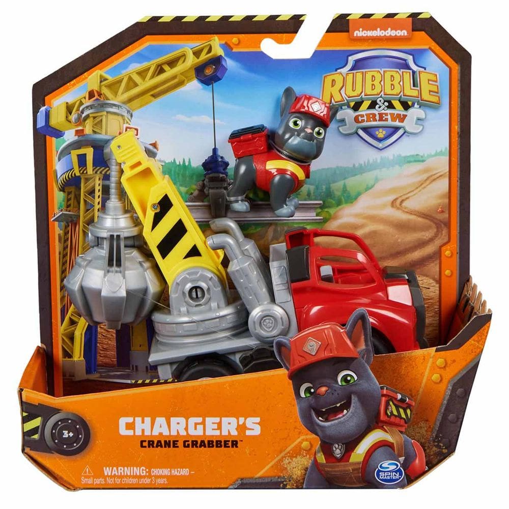 Caminhão Guindaste Do Charger Com Boneco - Patrulha Canina