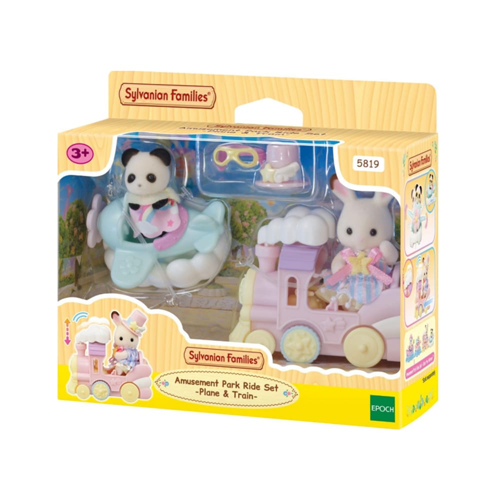 Conjunto Atrações Avião E Trem - Epoch