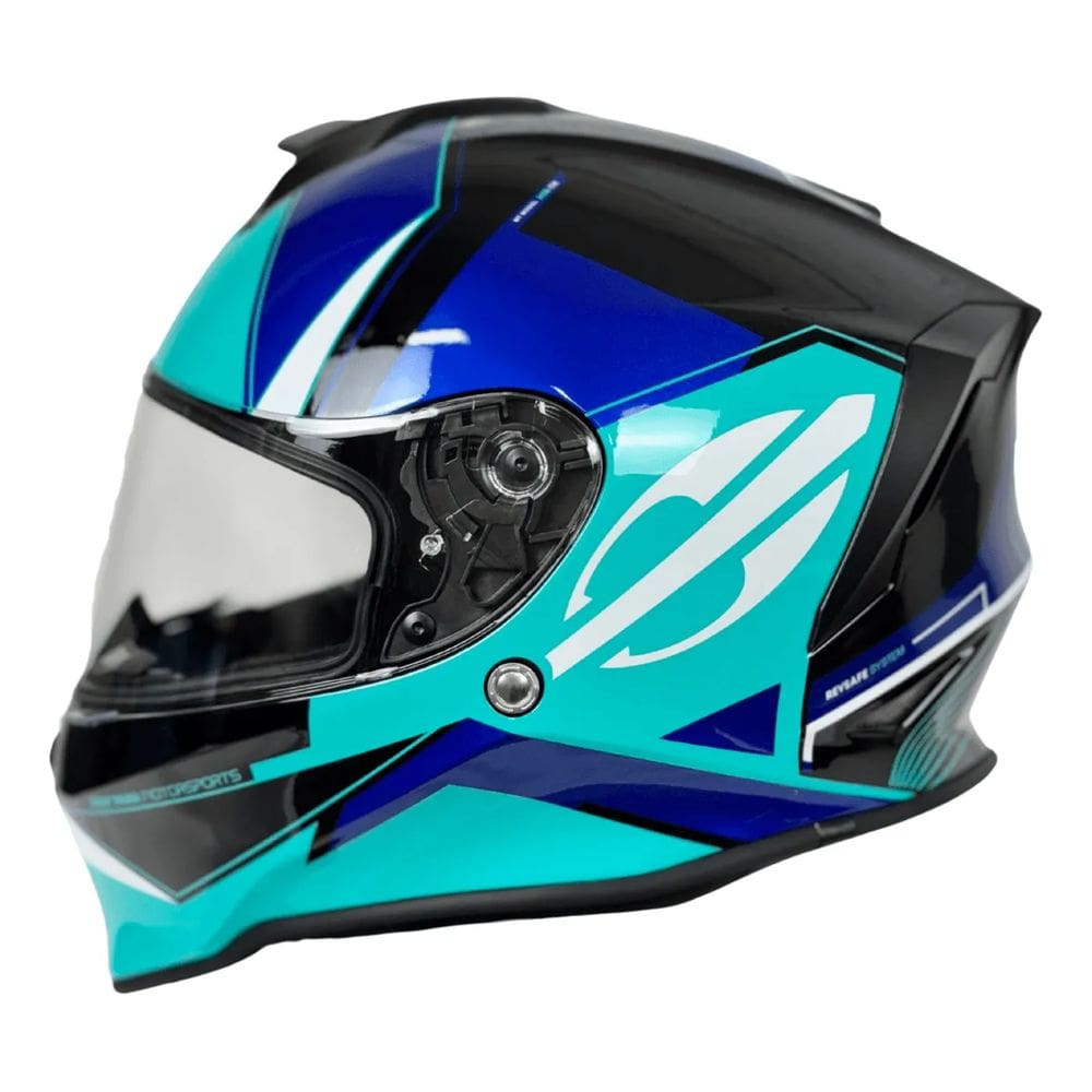 Capacete Mormaii M1 Tech Azul Brilhante