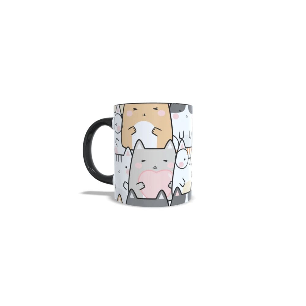 Caneca Gato de Kawaii